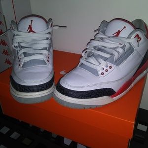 Jordan 3s Fire Red